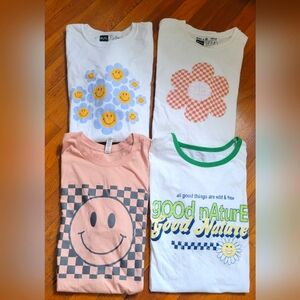 Plus Size BoHo graphic tee bundle